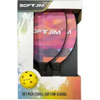 Softjim Set Pickleball-paddel
