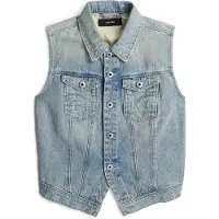 G-Star Pitched Hem Slim Vest - Light blue - Women