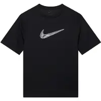 Nike Funktionsskjorte sort / hvid