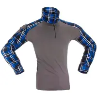 Invadergear Flannel Combat T-shirt Med Lange ærmer