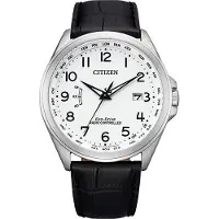 Citizen Herreur CB0250-17A Radio Controlled Hvid/Læder Ø43 mm