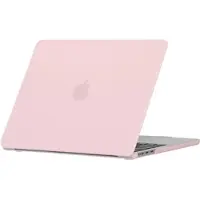Mtp Products MacBook Air 13 2022/2024 Matte Plastik Cover - Ensfarvet pink