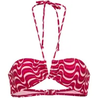 LASCANA Bikinioverdel pink / magenta / hvid