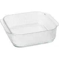 Stelton Pilastro ovnfast fad 17,3x19,7 cm Clear