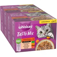 Whiskas Tasty Mix portionsposer 48 x 85 g - Country Collection i sauce