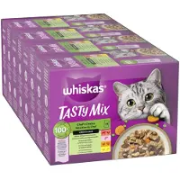 Whiskas Økonomipakke: 144 x 85 g Tasty Mix portionsposer - Chef's Choice i sauce