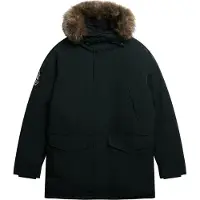 Superdry Superdrytil mænd. M5011929A Everest Faux Fur Parka mørkegrøn (XXL), Casual, Polyester