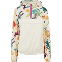Urban Classics Overgangsjakke jade / orange / pitaya / offwhite