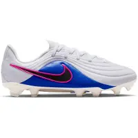 Nike Jr. Tiempo Maestro Academy Low Top-fodboldstøvler til flere typer underlag til større børn - hvid