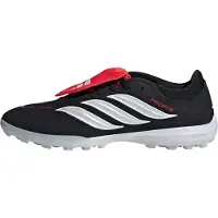 Adidas Predator Pro Fold-over Tongue TF Immortal DNA - Sort/Hvid/Rød - Turf (TF), størrelse 42