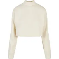 Urban Classics Cropped Oversized High Neck Crew Sweatshirt