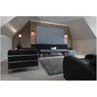 Elite Screens Aeon Series AR120WH2 - Projektionsskærm - vægmonterbar - 120 (305 cm) - 16:9 - CineWhite - sort