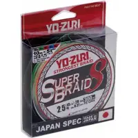 Yo-zuri Super 8x Flettet Fiskesnøre 300 M