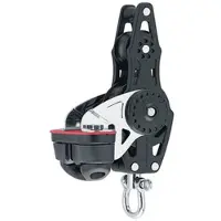 Harken Fiolkabel Med Kamklemme Og Blok Med Krog 40 Mm