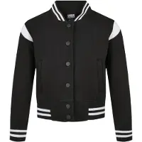 Urban Classics Sweatjakke sort / hvid