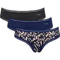 Sloggi Slip 'Go Crush' beige / mørkeblå / grå / sort