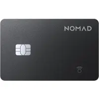 Nomad Tracking Card Pro - Find My | Black