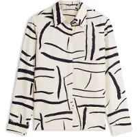 Tommy Hilfiger Bluse sort / naturhvid