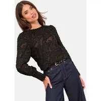 Lipsy Bluse sort