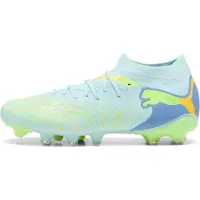 Puma Future 9 Match FG/AG Light Up - Grøn/Lyseblå/Lilla Kvinde, størrelse 36