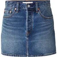 Levi's Nederdel 'Icon Skirt' blue denim