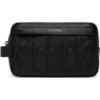 Calvin Klein Xl Emblem Aop Emboss Toilettaske
