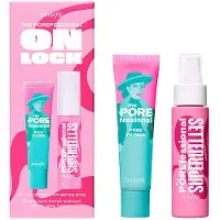 Benefit Cosmetics - The Porefessional On Lock - Makeup Sæt For Et Holdbart Look - The Porefessional Prime + Hold Set - For Women