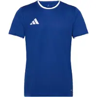 Adidas Spilletrøje Entrada 26 - Konge blå/Hvid, størrelse Medium