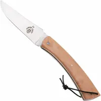 Laguiole En Aubrac Camembert CAM-SPL-JNW Juniper Wood, Spiral Spring, pocket knife