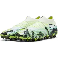 Puma FUTURE 9 ULTIMATE CREATIVITY MG Football Boots Unisex, Sport, Yellow Alert/Mint Jelly/White, 41