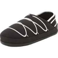 Moon Boot Slipper sort / hvid