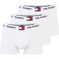 Tommy Hilfiger Underwear Boksershorts 'Heritage' mørkeblå / rød / hvid