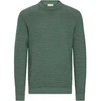 !Solid Pullover 'Valencia' mørkegrøn