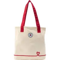 Converse Shopper 'VALENTINE' lysebeige / rød