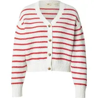 Levi's Cardigan rød / hvid