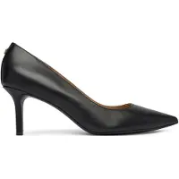 Ralph Lauren Lauren Ralph Laurentil kvinder. 802P09031001 Lanette lædersko sort (37), 5-8 cm, Ingen, Casual, Party, Klassisk