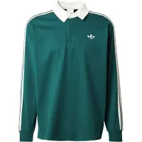 Adidas Originals 3-stripes Rugby Longsleeve Polo, størrelse Small