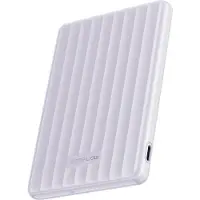 EcoFlow RAPID Mag (5000 mAh, 20 W, Qi1) – Magnetisk powerbank - Lilla