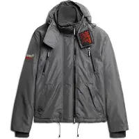 Superdry Superdrytil mænd. M5011868A Mountain Sd Windcheater Windcheater-jakke grå (M), Casual, Polyester