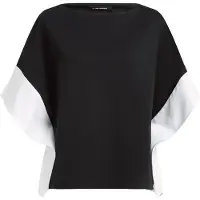 Karl Lagerfeld Bluse sort / hvid