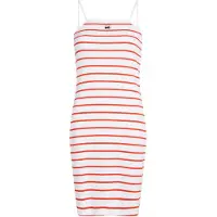 Karl Lagerfeld Kjole beige / mørkeorange / sort / hvid