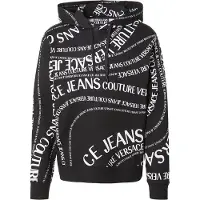 Versace Jeans Couture Sweatshirt '80GAI3H0' sort / hvid