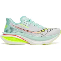 Saucony - Løbesko - Endorphin Azura White/Splash til Unisex - Størrelse 38.5 - Blå
