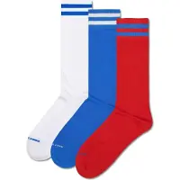 Happy socks Sokker blå / rød / hvid