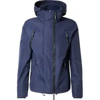 Superdry Superdrytil mænd. M5012334A Jakke Mtn Windbreaker marineblå (3XL), Casual, Genanvendt polister