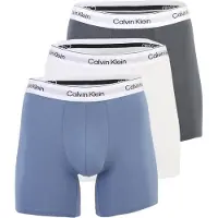 Calvin Klein Boksershorts dueblå / antracit / hvid