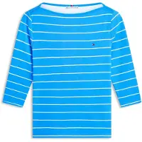 Tommy Hilfiger Shirts 'New Cody' blå / hvid