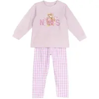 Chicco Nattøj lysebrun / pink / sort / hvid