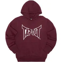 TAPOUT Sweatshirt rød / hvid