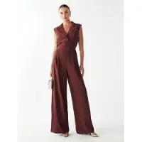 Willa Jumpsuit 'Charla' mørkerød